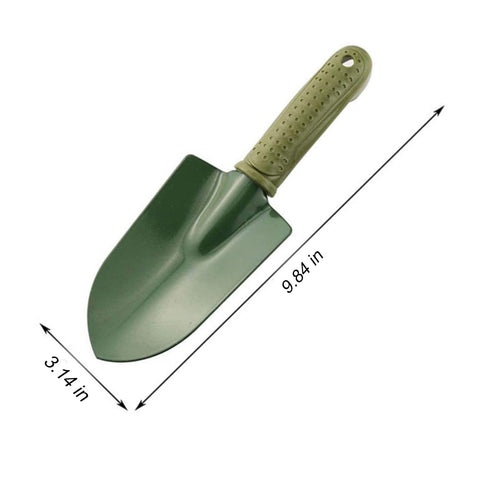 SPDTECH shovel with ergonomic rubberized handle reduces wrist strain