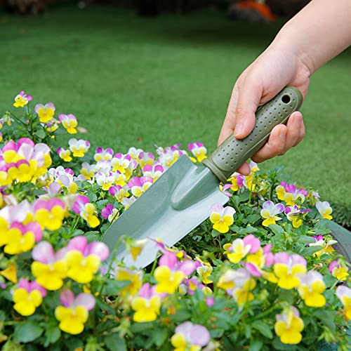 SPDTECH lawn planting trowel ideal for transplanting and aerating