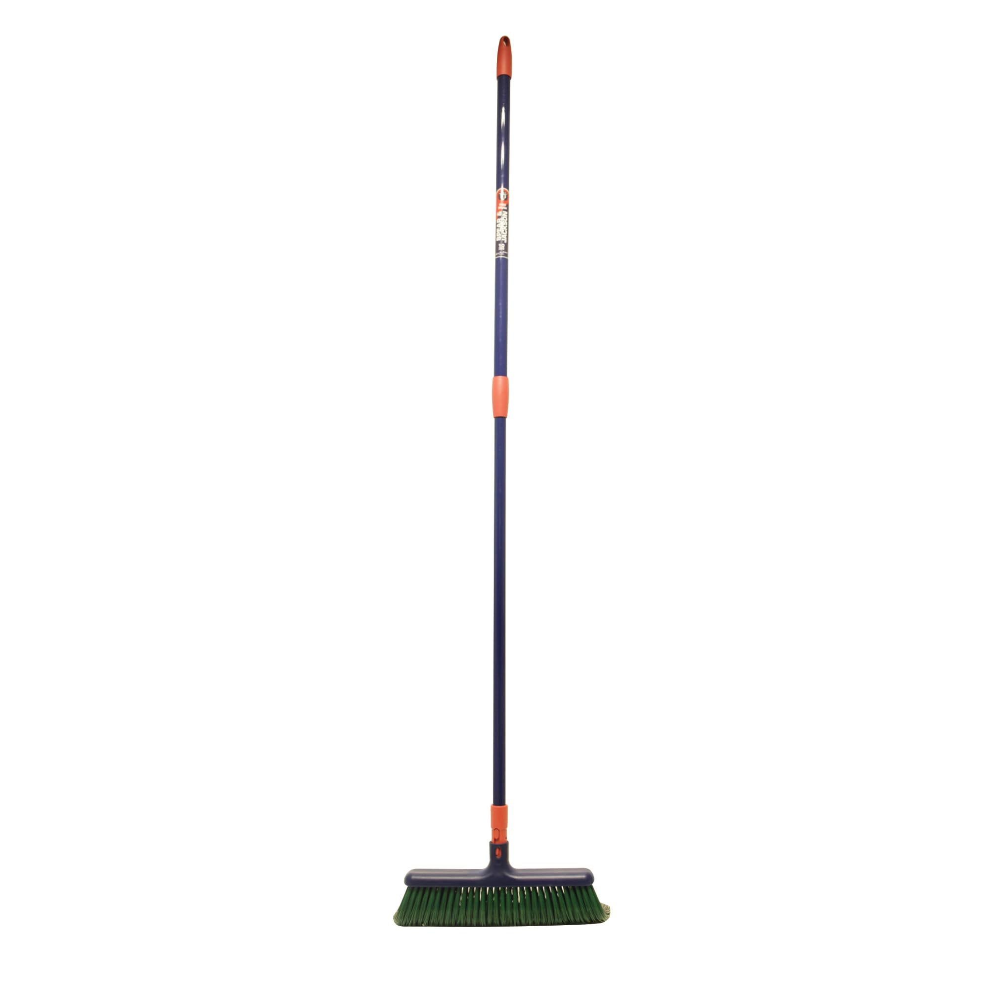 Curved bristles provide enhanced astro turf sweeping for Spear & Jackson 4865RB.