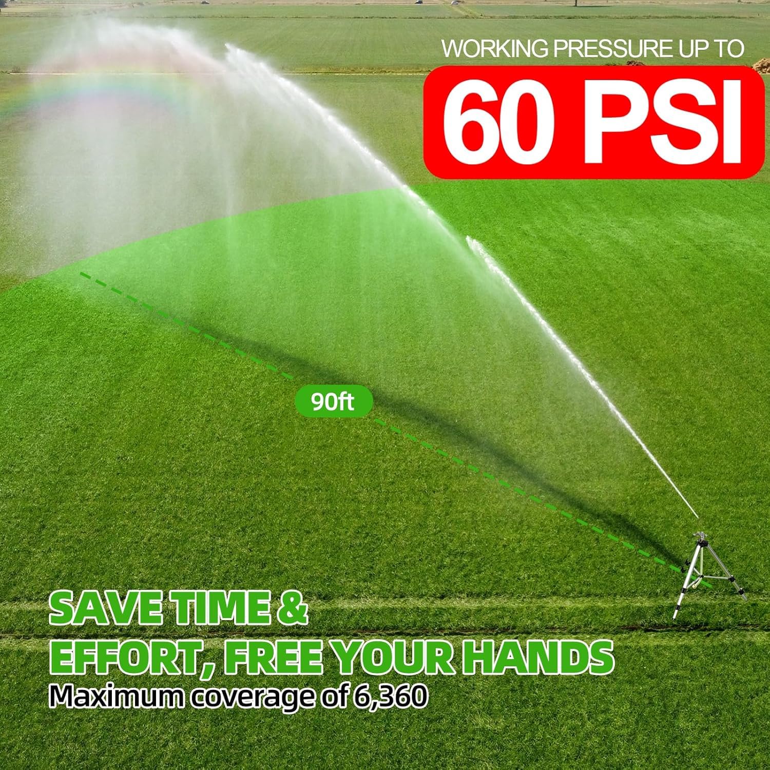 SPECILITE brass sprinkler head close-up highlights durable construction for long-lasting irrigation.