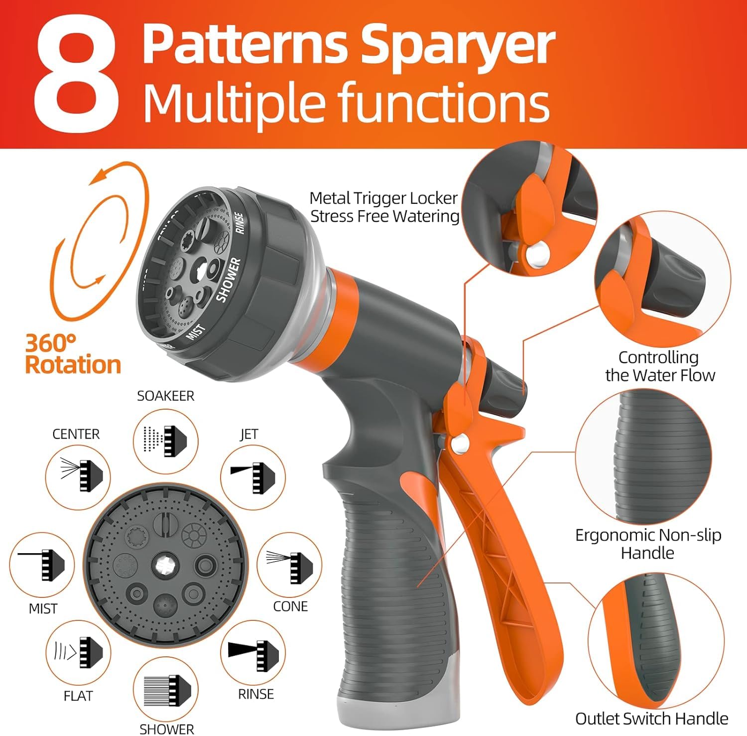 SPECILITE Garden Hose all-weather performance resists extreme temperatures.
