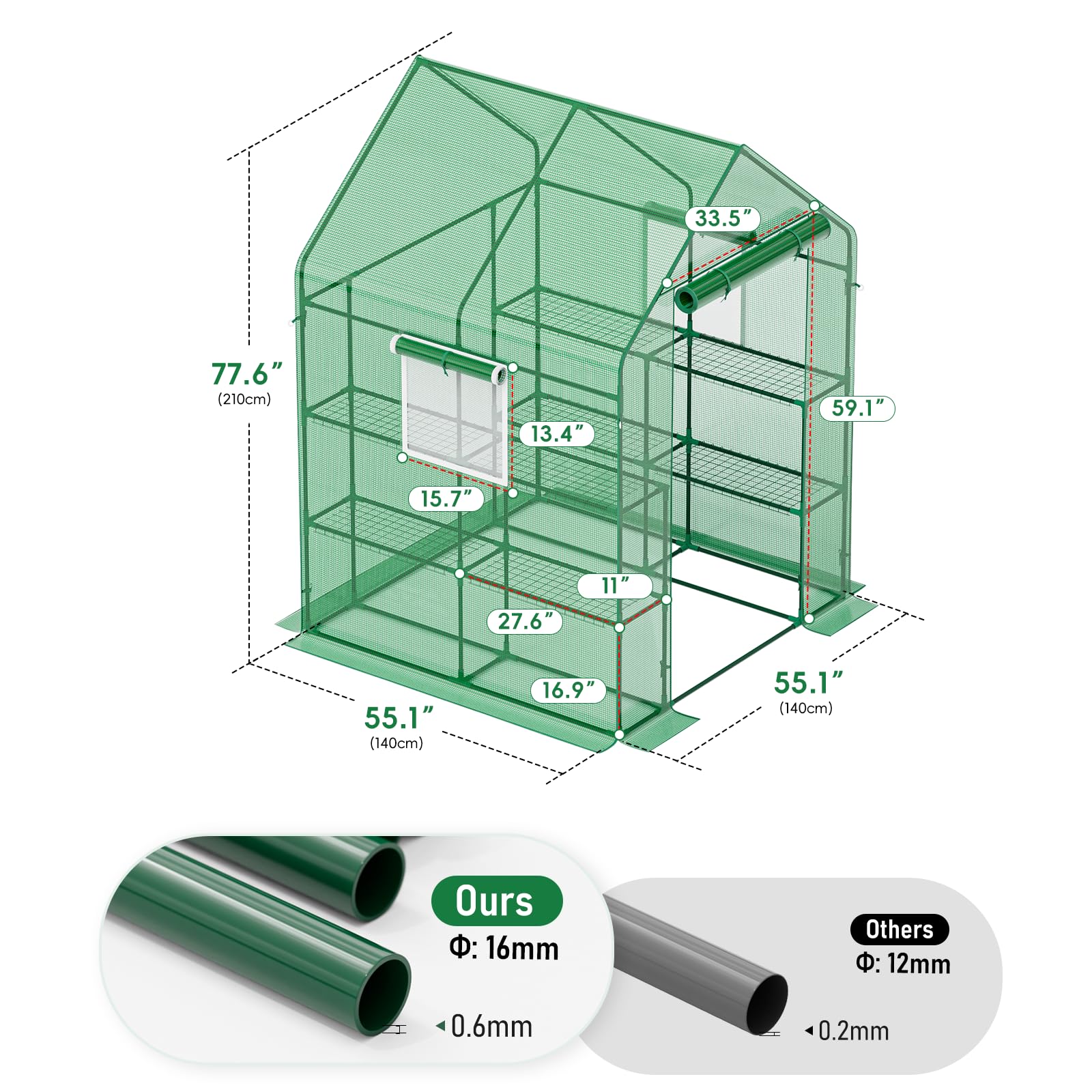 SPECILITE interior with organized pots demonstrates efficient use of space.