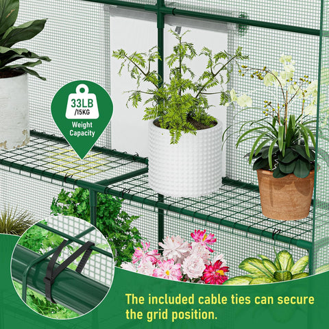 SPECILITE thick PE cover close-up protects plants from rain and snow.