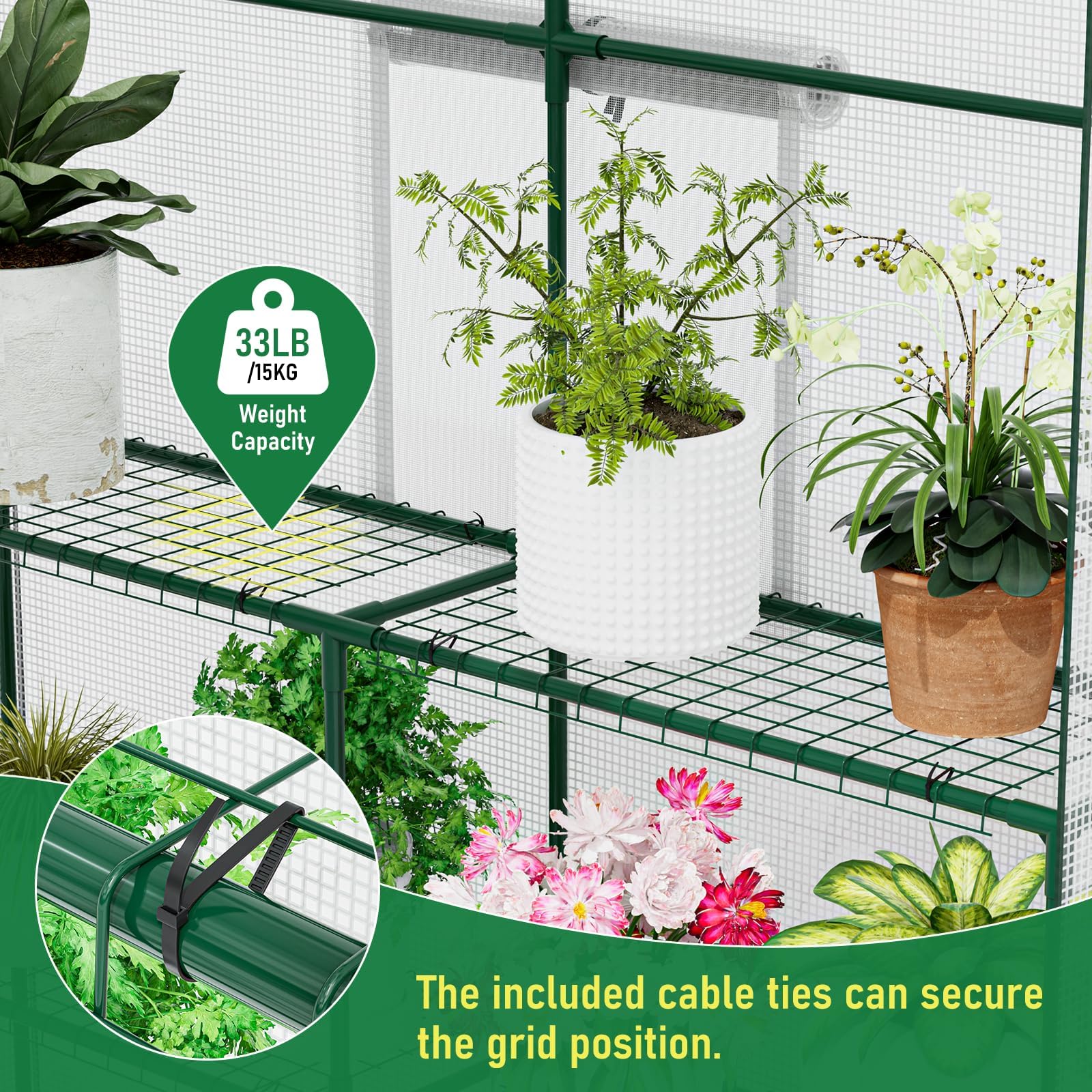 SPECILITE greenhouse rolling shutter door enables easy access and climate control.