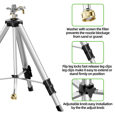 SPECILITE heavy-duty-metal-construction ensures stability on slopes.