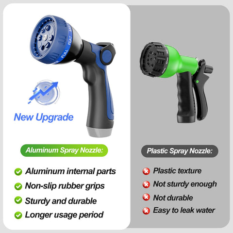 SPECILITE rubber-wrapped nozzle head provides comfortable grip and durability.
