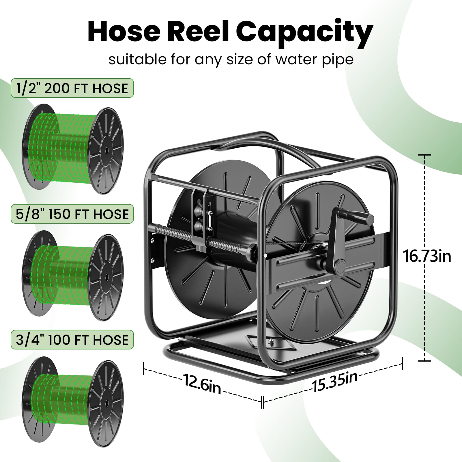 Specilite upgraded hose-guide-system keeps hoses untangled for easy winding