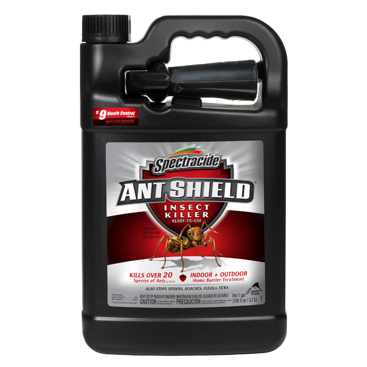 Spectracide Ant Shield bottle pour enables quick indoor-outdoor barrier application.