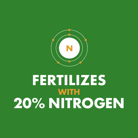Spectracide Weed & Feed 20-0-0 targets broadleaf weeds like chickweed in turf.