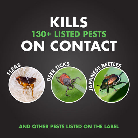 Spectracide Insect Killer applied to a lawn for broad-area control.