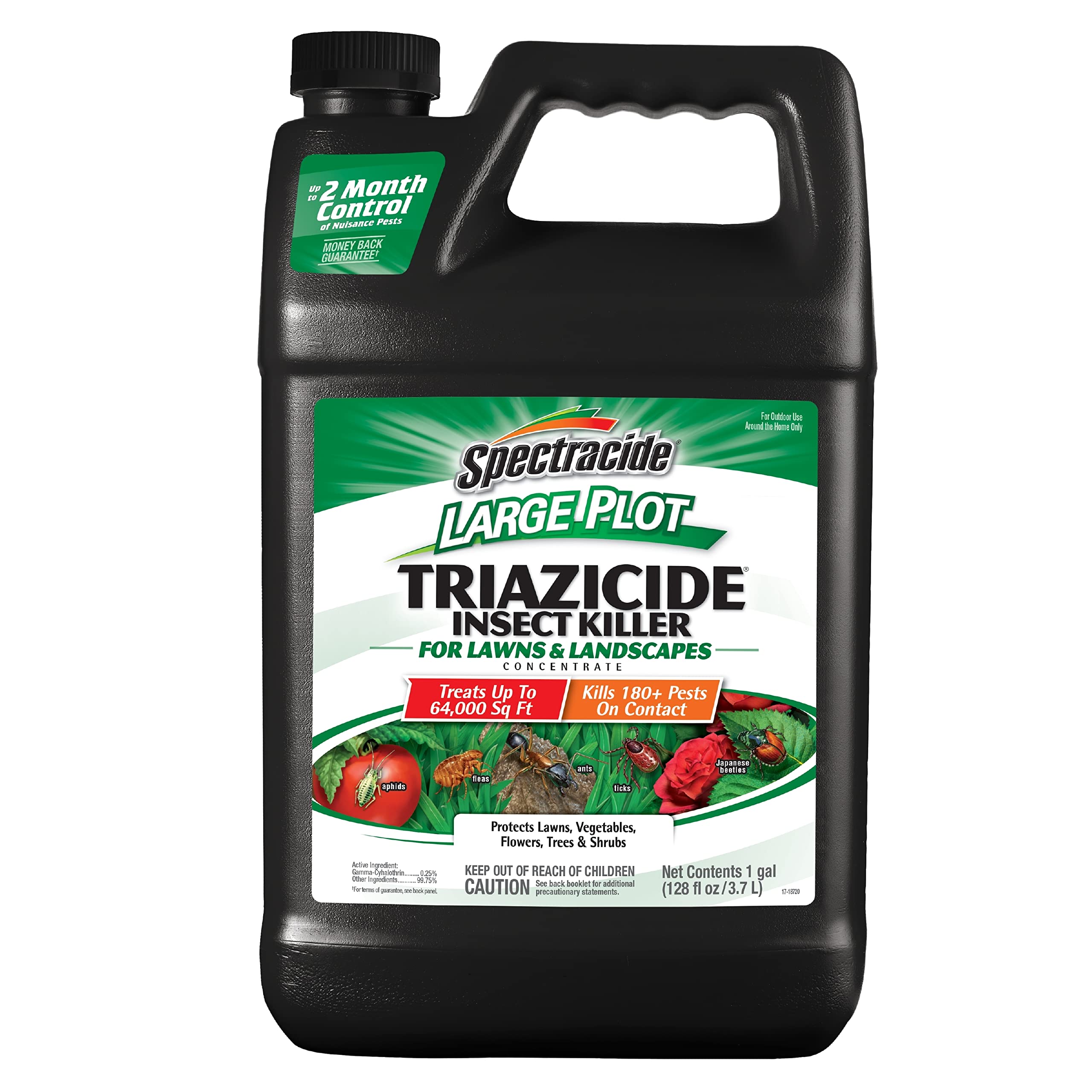 Spectracide Large Plot Triazicide bottle pour for quick on-contact lawn pest control