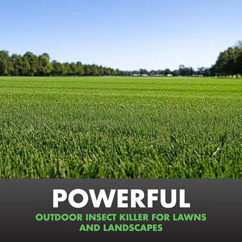 Spectracide Large Plot Triazicide pest kill on contact protects turf and garden beds