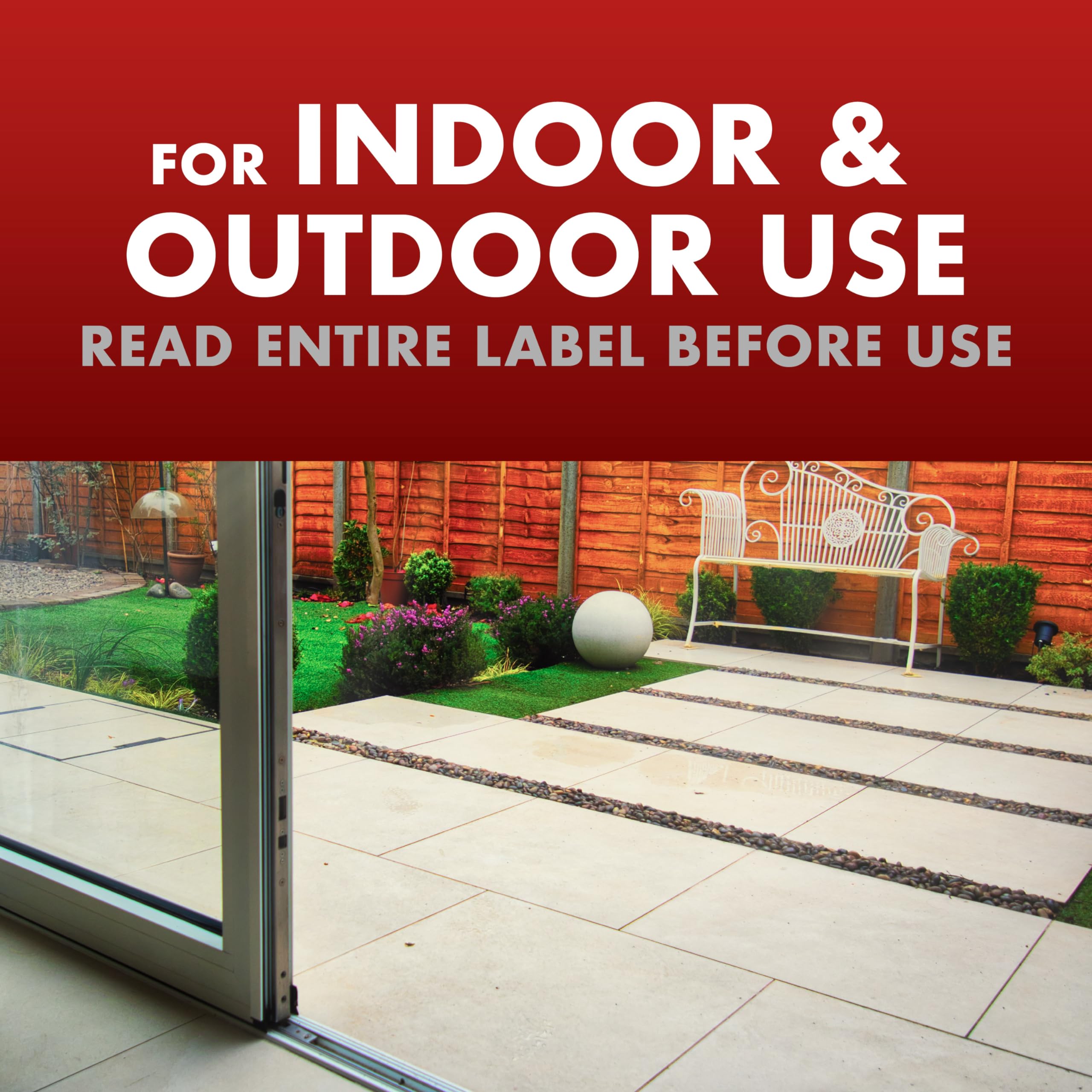 Spectracide One-Shot provides up to 12 months of indoor control