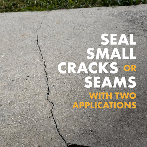 Spectracide Pruning Seal coating the underside of a mower deck