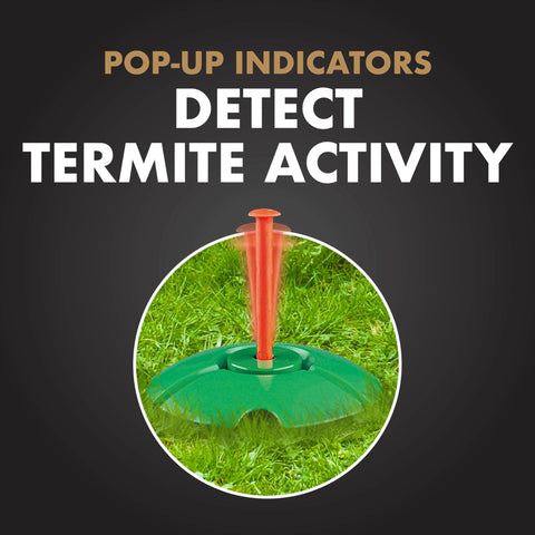 Spectracide Terminate Dow technology-backed stakes promise reliable pest control support.