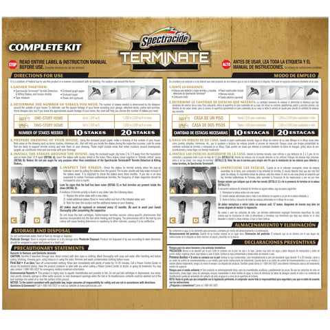 Spectracide Terminate 15 count kit delivers a complete monitoring solution