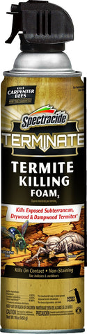 Spectracide Terminate foam can for fast indoor and outdoor termite control