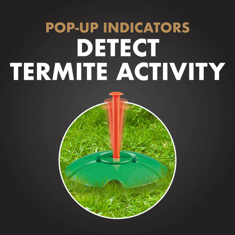 Placement guidelines for Spectracide Terminate stakes near a home