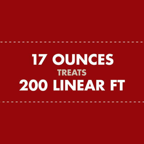 One can covers up to 200 linear feet for long edging tasks.