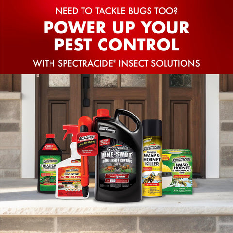 Spectracide Weed Killer concentrate note about not applying to edible crops