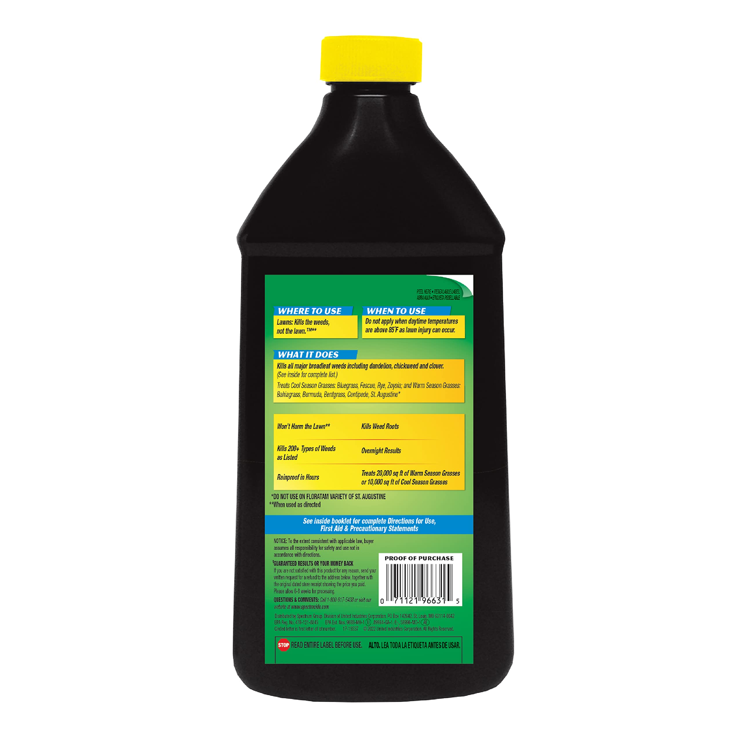 Spectracide Weed Stop fall-weed control image helps reduce next year's invaders.
