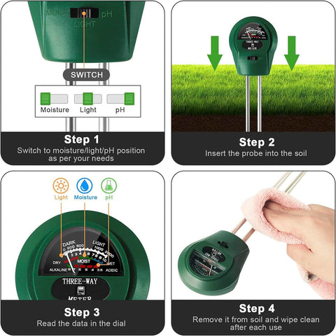 Speedinistic outdoor tester supports garden irrigation decisions with pH insight.