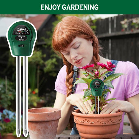 Speedinistic soil pH reading helps you plan plantings and amendments.