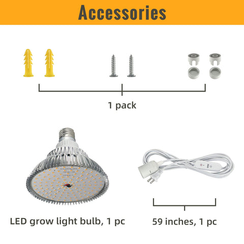 Easy installation with ceiling clips and manual included