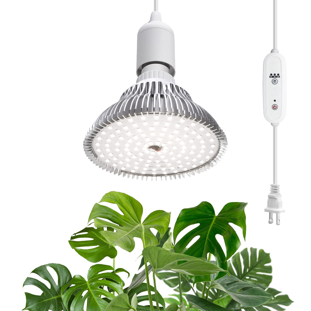 SpeePlant LED grow light bulb close-up of diodes for indoor plant growth