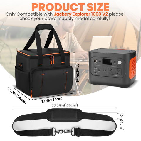 Speqerk bag with multiple pockets keeps cables and adapters organized