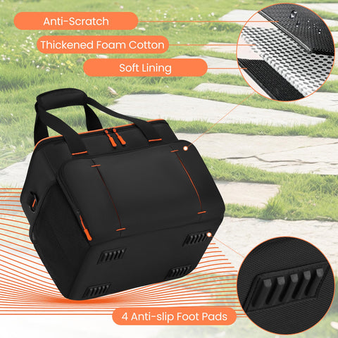 Speqerk bag interior padding protects your power station during travel
