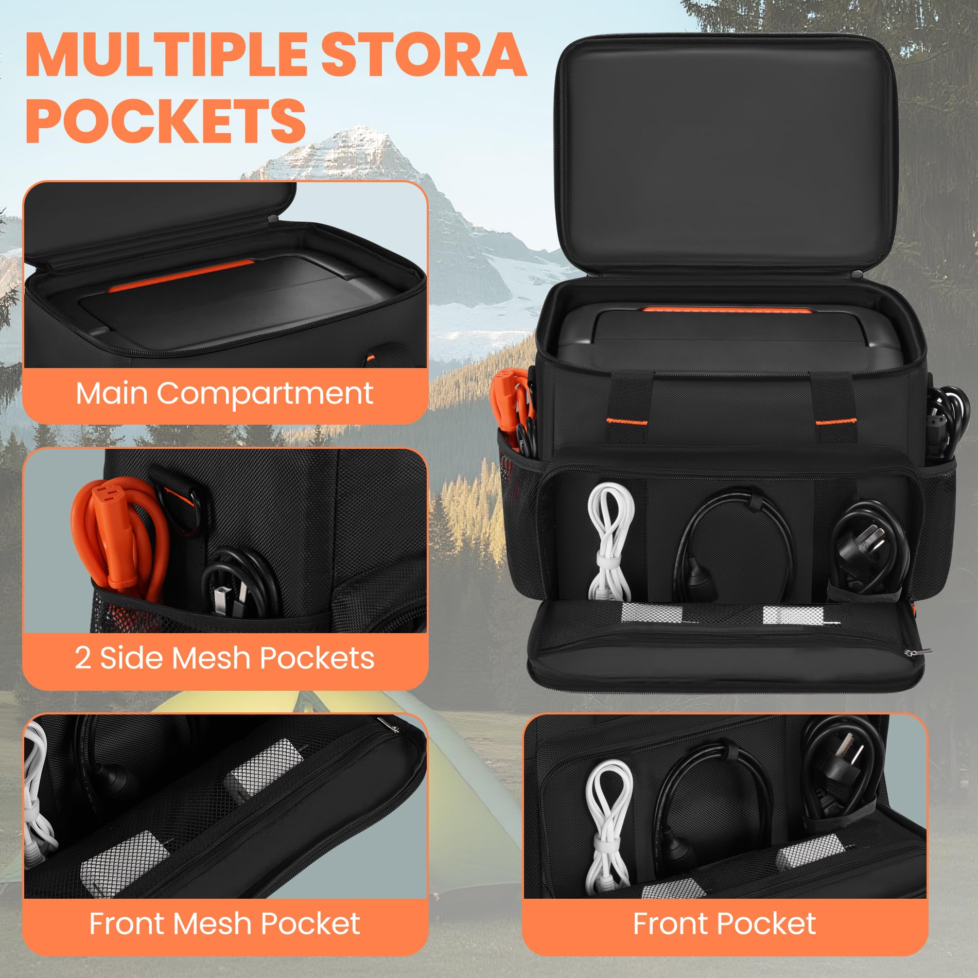Speqerk bag adjustable shoulder strap supports comfortable, hands-free carrying