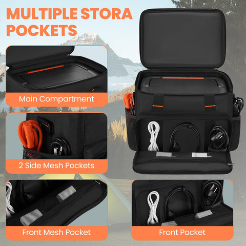 Speqerk bag adjustable shoulder strap supports comfortable, hands-free carrying