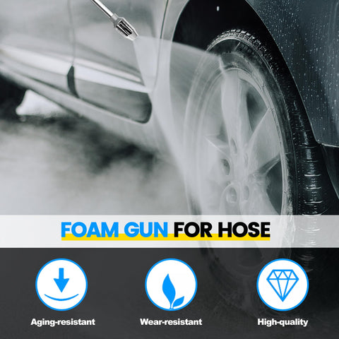 SPHAN adjustable nozzle enabling foam or water spray for precision cleaning.