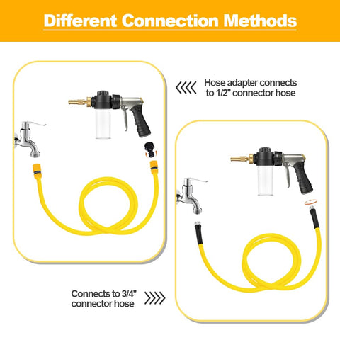 SPHAN aluminum alloy handle offers durable rust-resistant construction with comfortable non-slip grip.