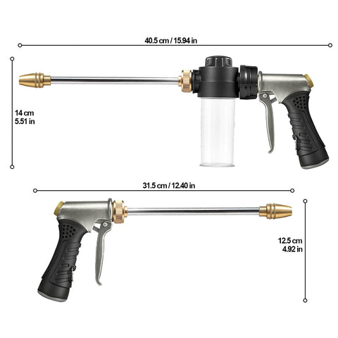 SPHAN non-slip grip provides comfortable handling during extended outdoor use.