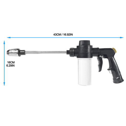 SPHAN standard fittings with 3/4 inch and 1/2 inch connectors for easy setup.