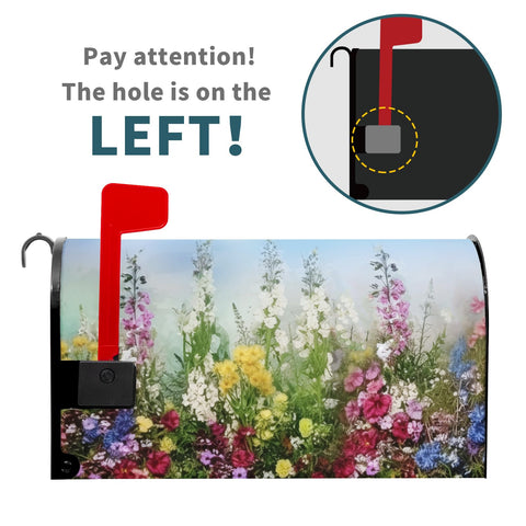 Sphragiyn waterproof oxford cloth mail cover protects metal mailboxes outdoors.