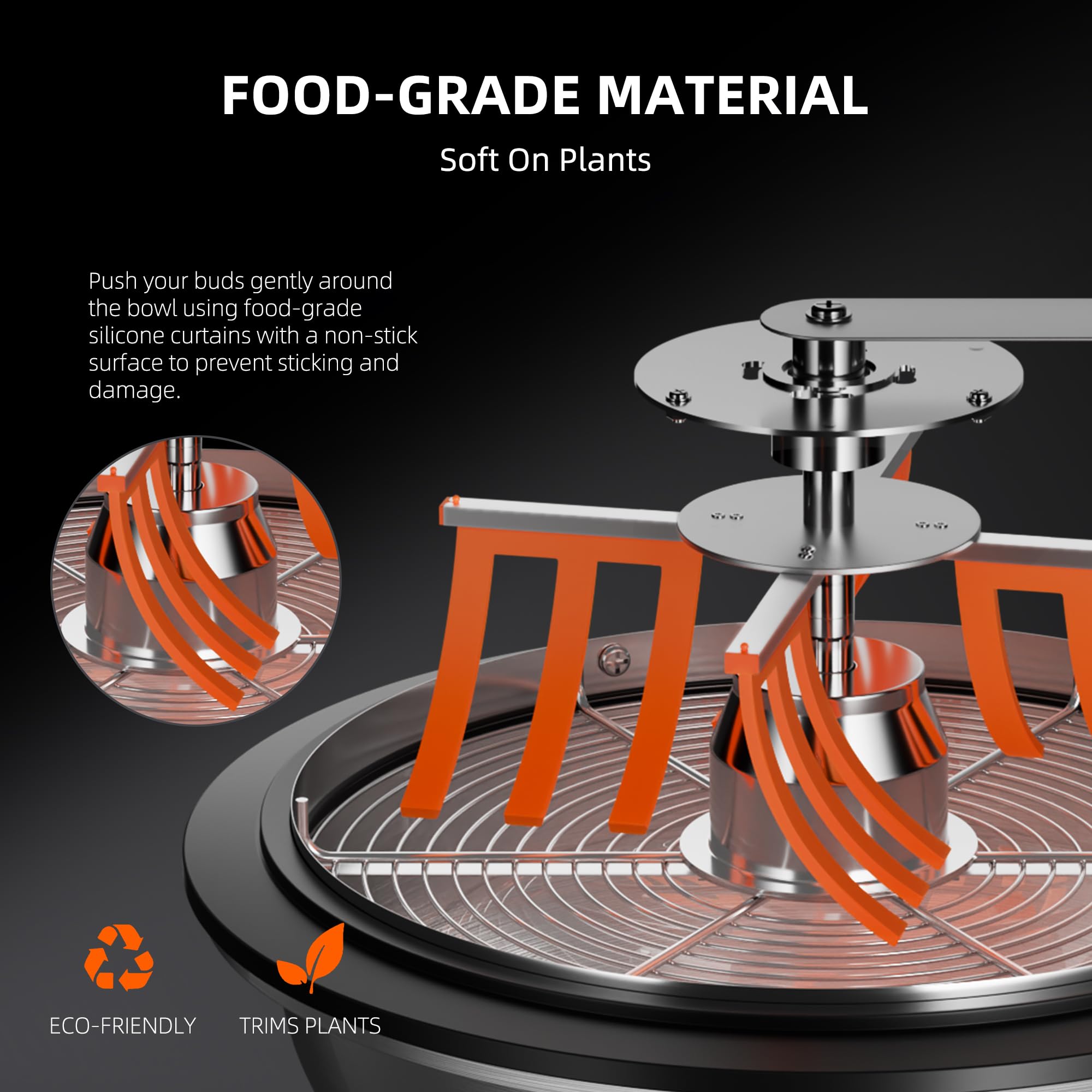 Spider Farmer replaceable blade enables quick upgrades for continuous use.
