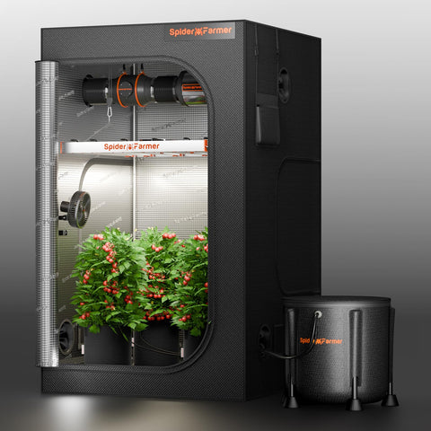 Spider Farmer complete irrigation kit for efficient, programmable indoor watering