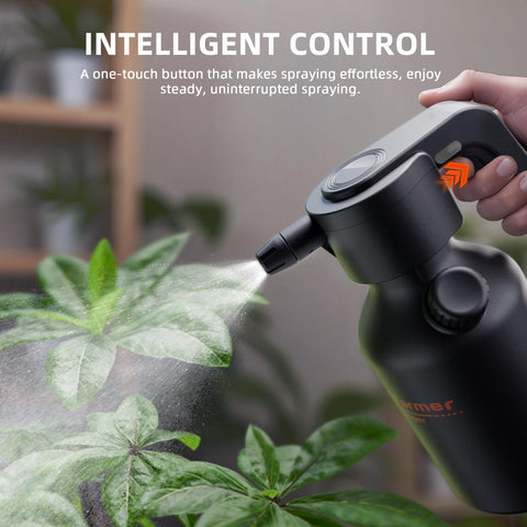 Spider Farmer spray bottle shows adjustable nozzle for mist or jet coverage.