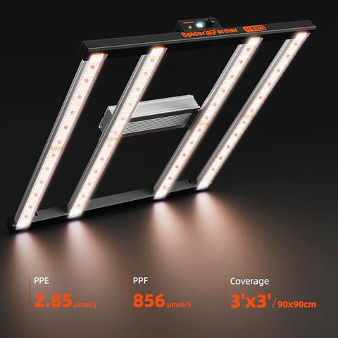Dimming digital display on SE3000 shows precise brightness levels