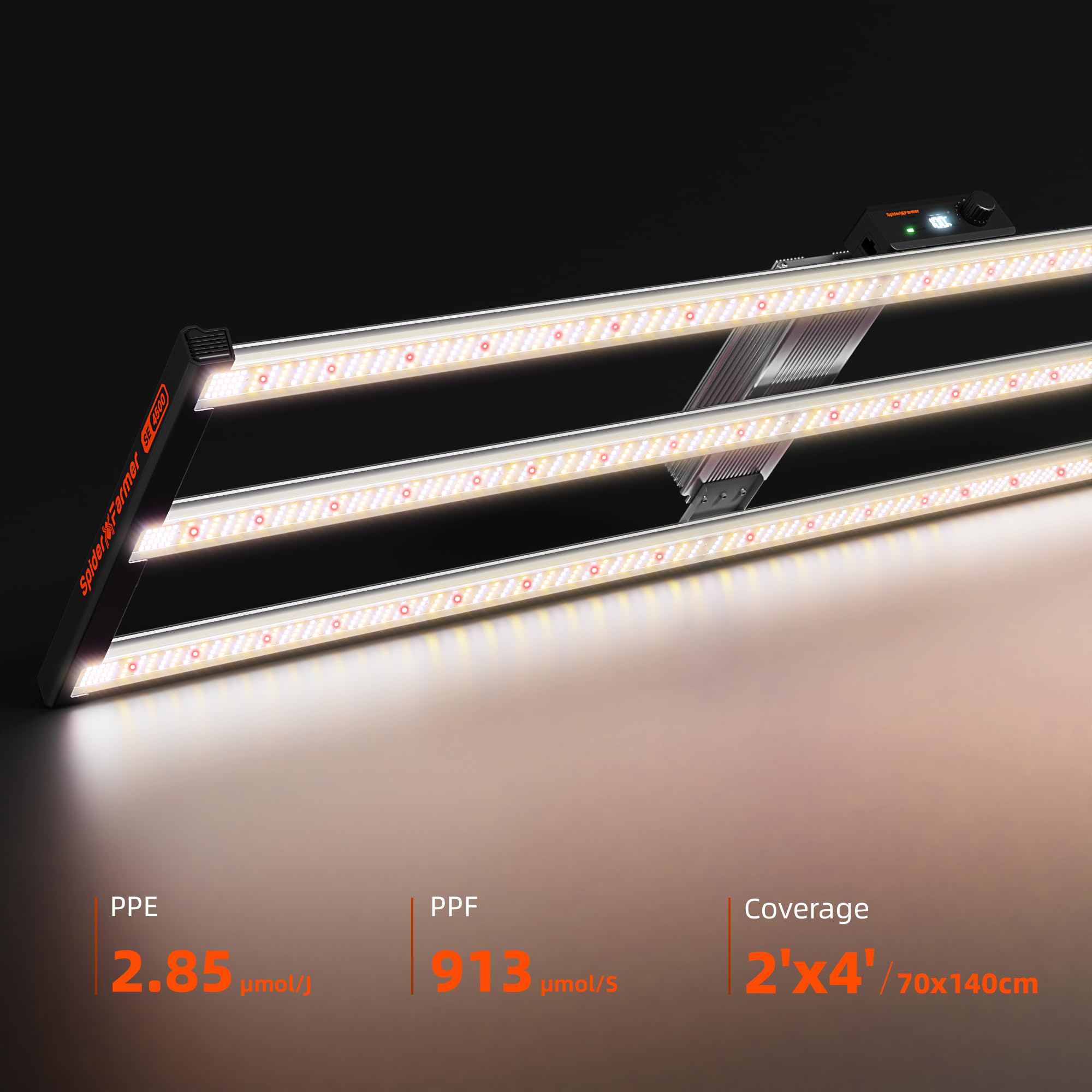 Compact 320W design of SE4500 for home grows.