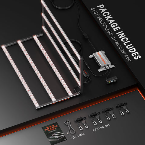 Spider Farmer SE7000 top view highlights daisy-chain ports for scalable setups.