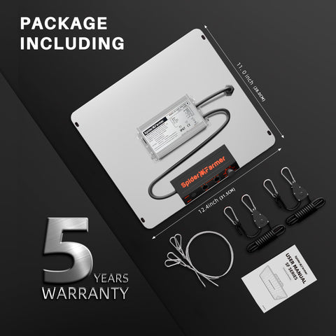 Waterproof LED board and rugged cables on the SF1000D enhance durability.