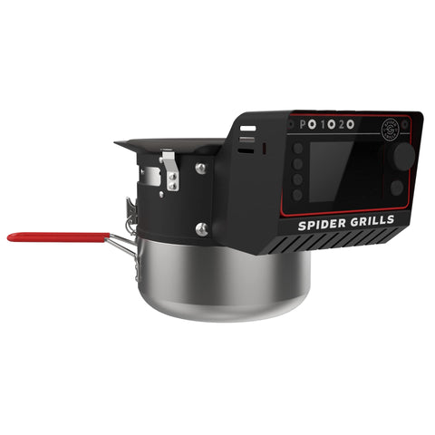 Spider Grills Venom fan assembly powers precise airflow for consistent grilling.