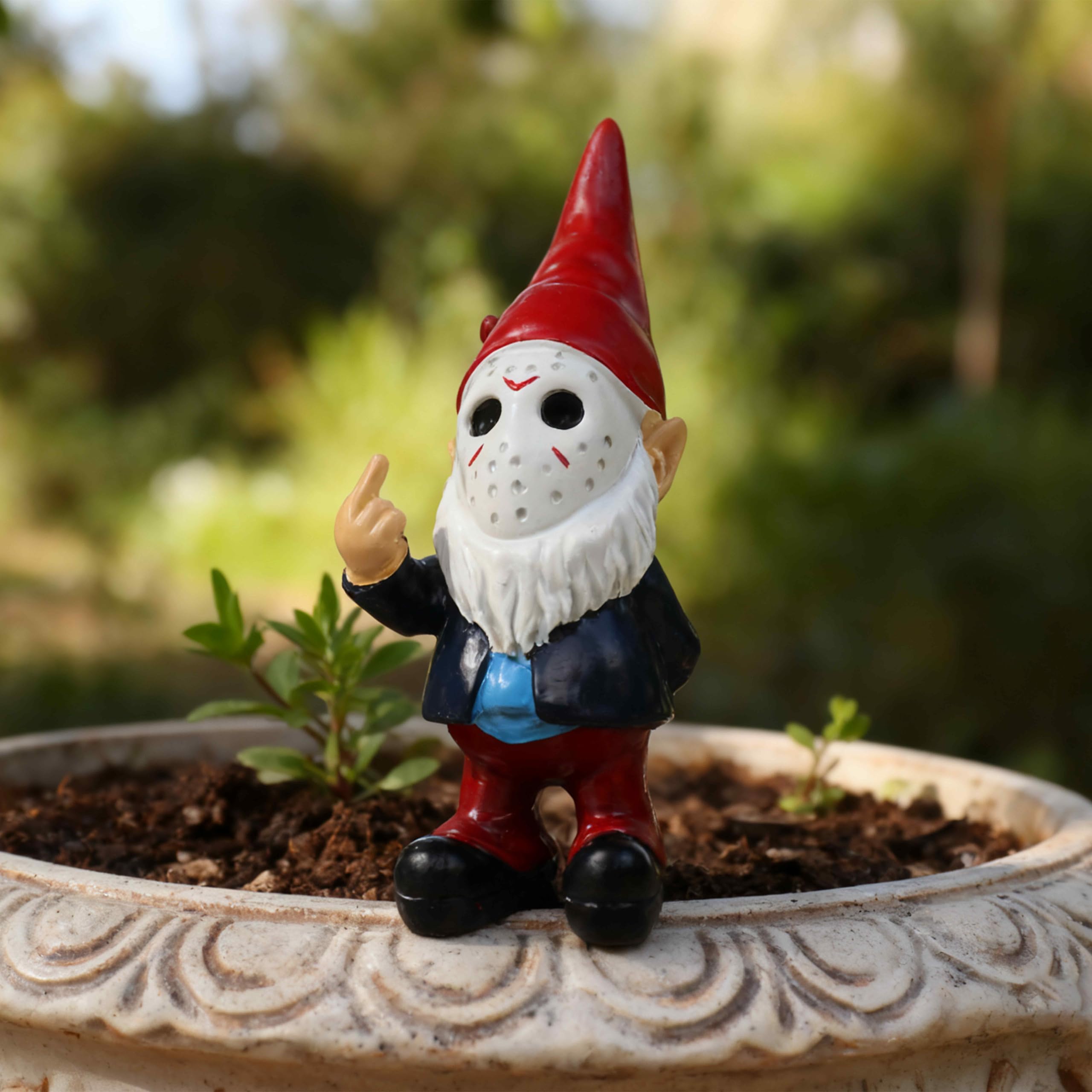 SPINNDO boo basket decor gnome for unique holiday surprises.