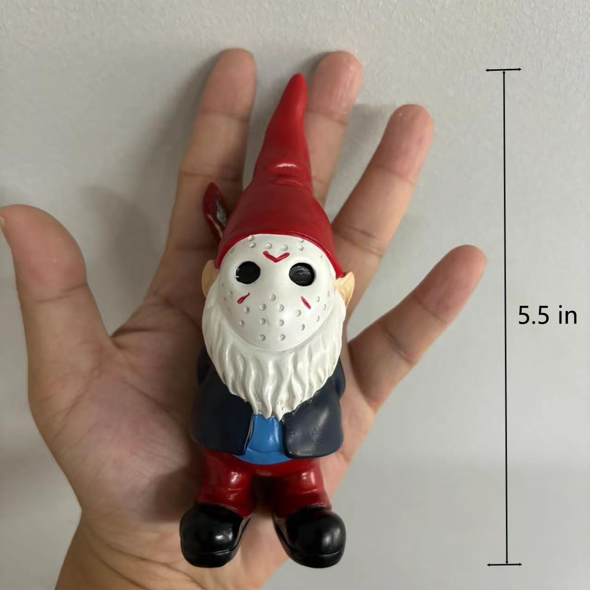 SPINNDO garden gnome christmas-decor-indoor adds festive charm to shelves and plants.