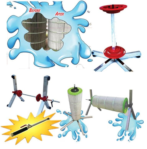 SpinDoc Pro cleaning stand on-site enables quick cartridge maintenance.