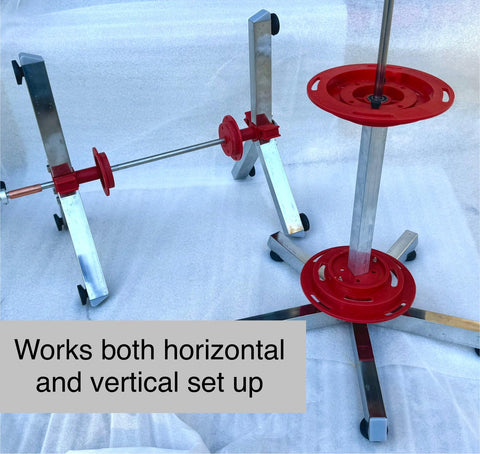 SpinDoc Pro fits up to 40 inches in length for versatility.
